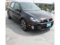 2013 Deep Black Pearl Metallic Volkswagen GTI 4 Door Autobahn Edition  photo #1