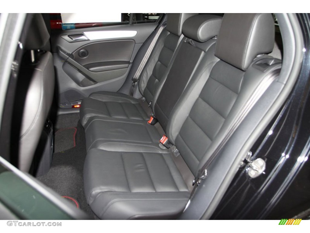 2013 Volkswagen GTI 4 Door Autobahn Edition Rear Seat Photos