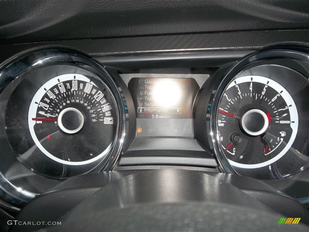 2013 Ford Mustang GT/CS California Special Coupe Gauges Photo #76161407