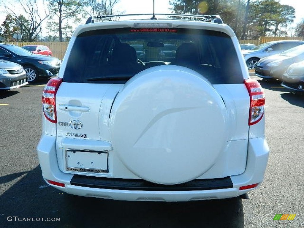 2012 RAV4 Limited - Blizzard White Pearl / Ash photo #4