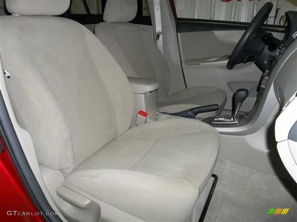 2012 Corolla LE - Barcelona Red Metallic / Ash photo #18