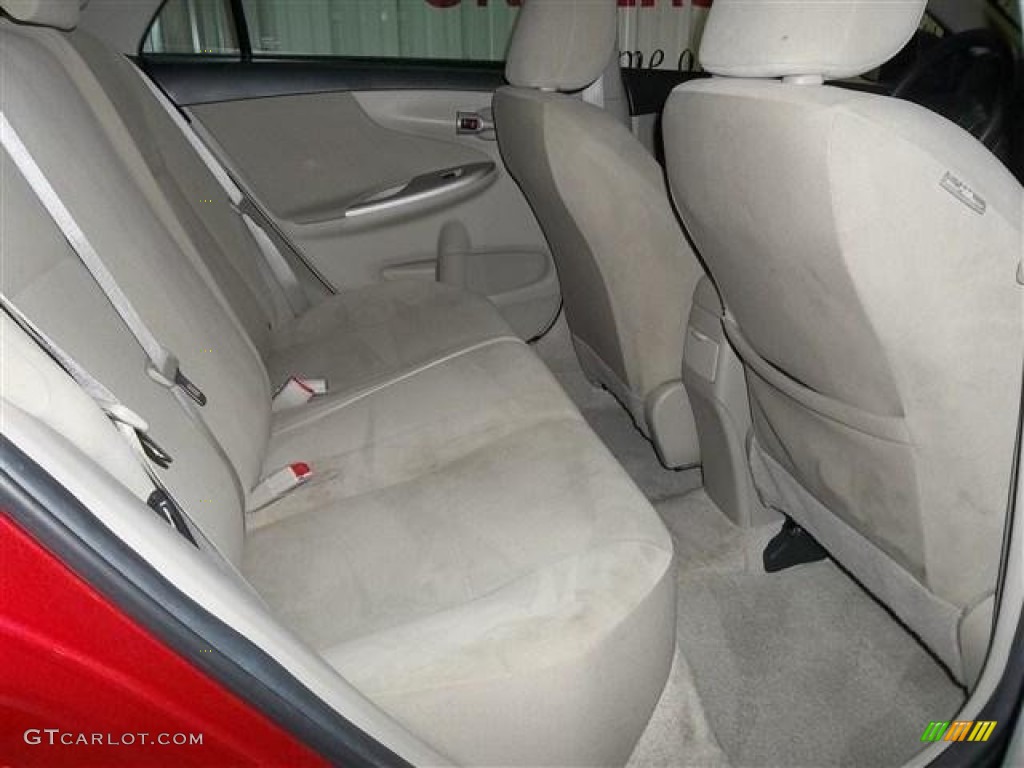 2012 Corolla LE - Barcelona Red Metallic / Ash photo #19