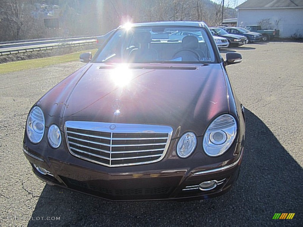 2007 E 350 4Matic Sedan - Barolo Red Metallic / Ash photo #15