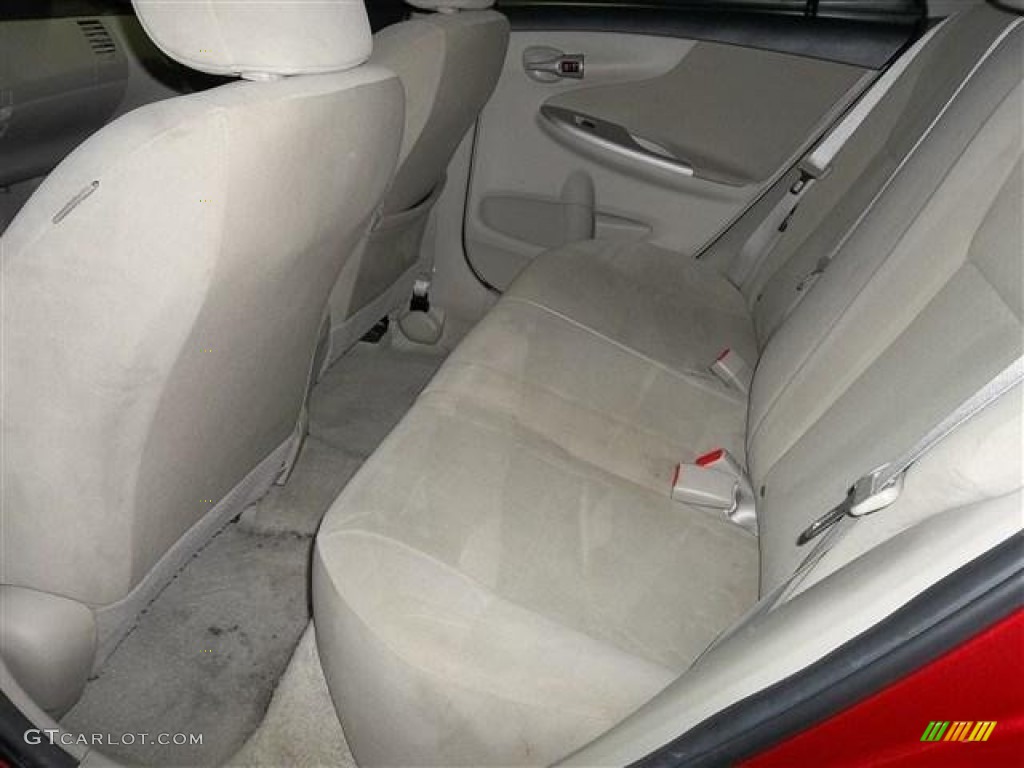 2012 Corolla LE - Barcelona Red Metallic / Ash photo #21