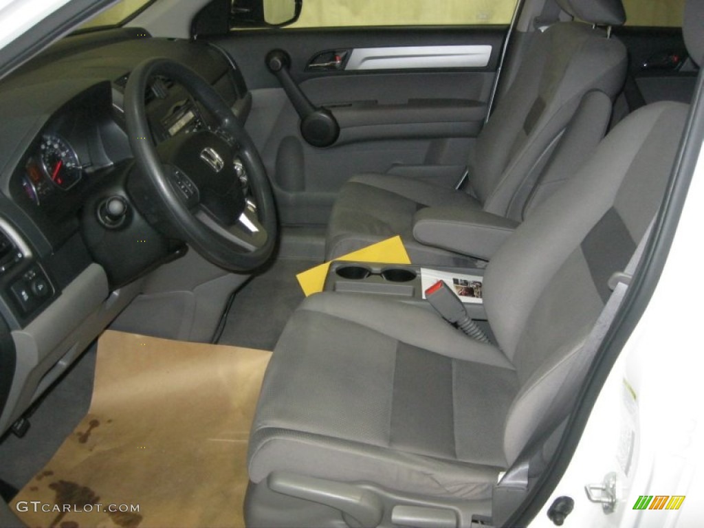 2011 CR-V EX - Taffeta White / Gray photo #15