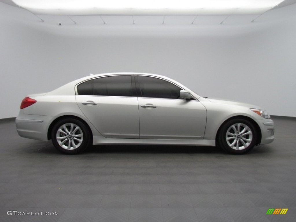 Platinum Silver Metallic 2012 Hyundai Genesis 3.8 Sedan Exterior Photo #76166033