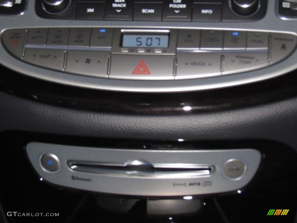 2012 Genesis 3.8 Sedan - Platinum Silver Metallic / Jet Black photo #24