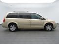 2010 White Gold Pearl Dodge Grand Caravan SXT Crew  photo #4