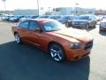 2011 Toxic Orange Pearl Dodge Charger R/T Road & Track  photo #7