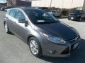 2012 Sterling Grey Metallic Ford Focus SEL 5-Door  photo #1