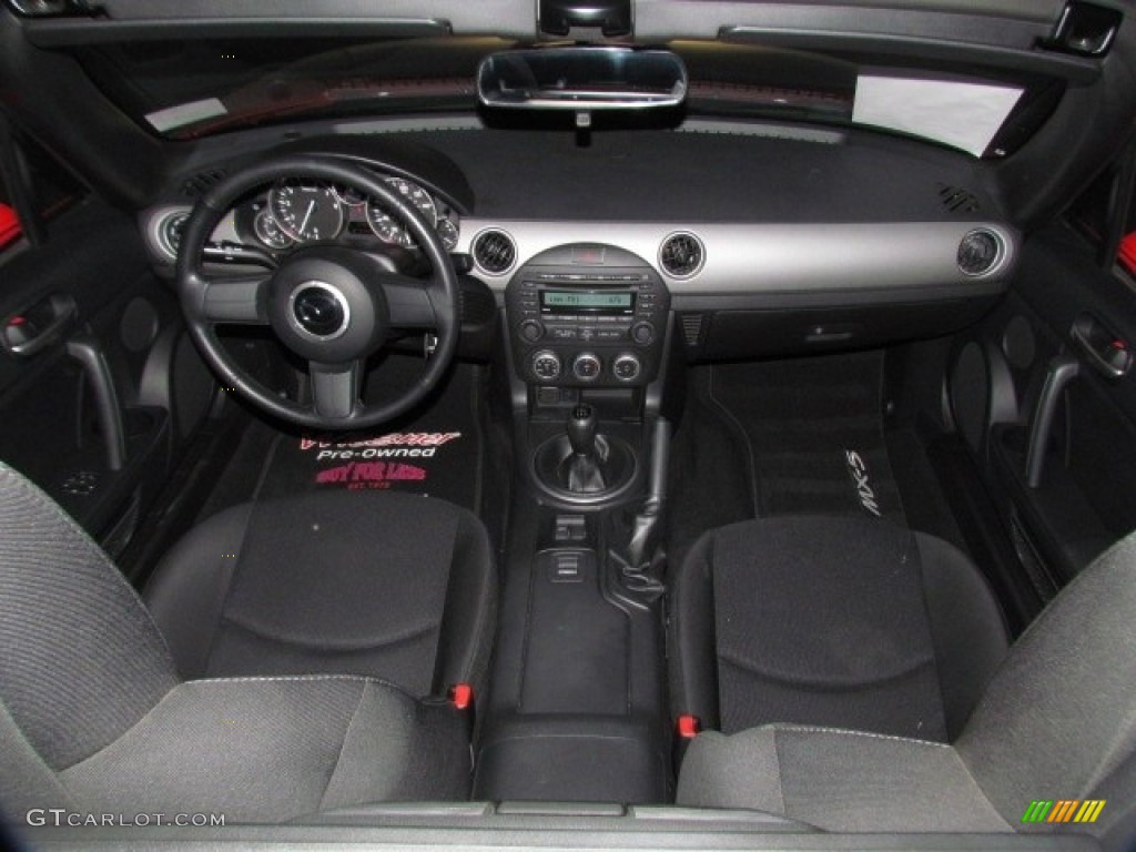 2011 Mazda MX-5 Miata Sport Roadster Black Dashboard Photo #76168643
