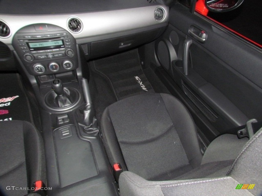 2011 Mazda MX-5 Miata Sport Roadster Black Dashboard Photo #76168676