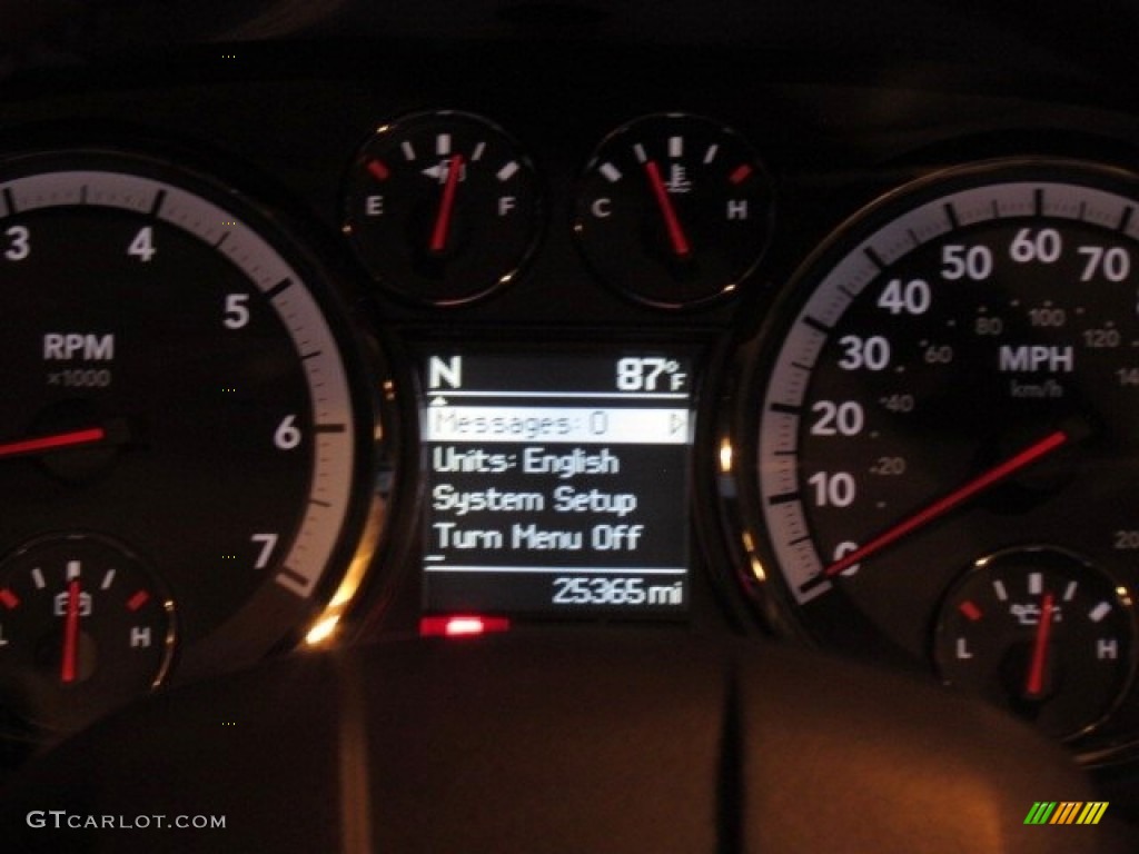 2011 Ram 1500 Laramie Crew Cab 4x4 - Saddle Brown Pearl / Light Pebble Beige/Bark Brown photo #22