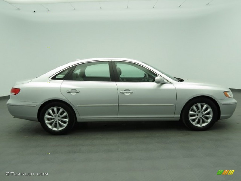 2008 Azera Limited - Silver Frost / Gray photo #4
