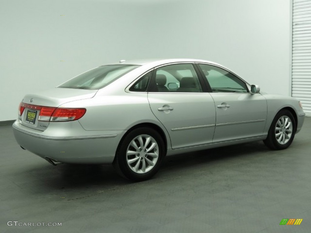 2008 Azera Limited - Silver Frost / Gray photo #5