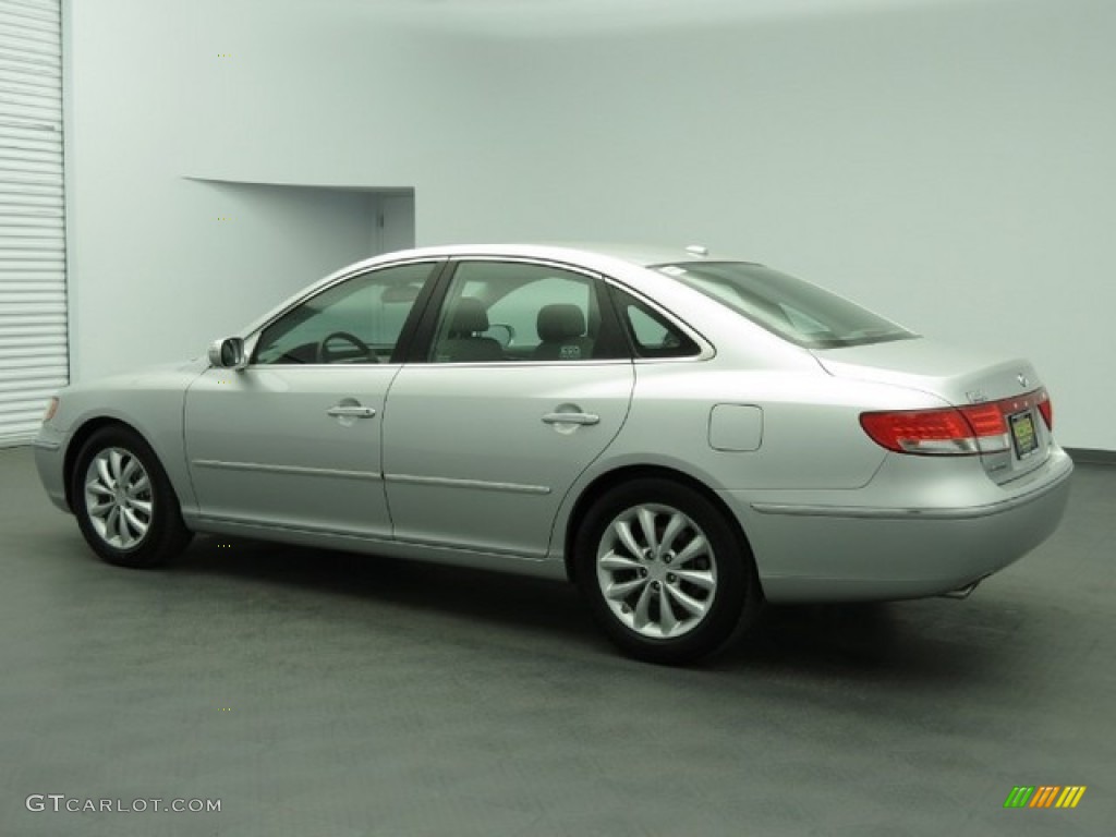 2008 Azera Limited - Silver Frost / Gray photo #7