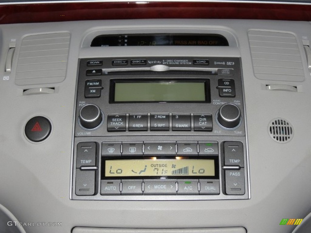 2008 Azera Limited - Silver Frost / Gray photo #22