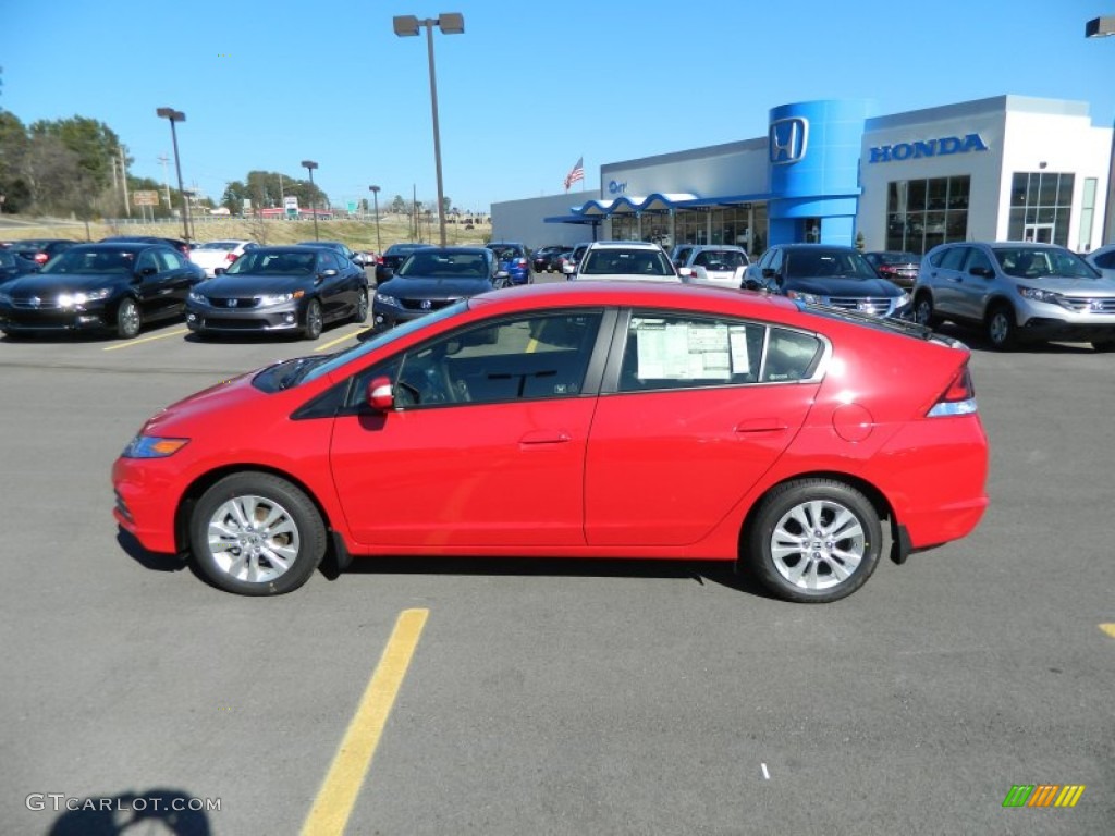 Milano Red 2013 Honda Insight EX Hybrid Exterior Photo #76170032