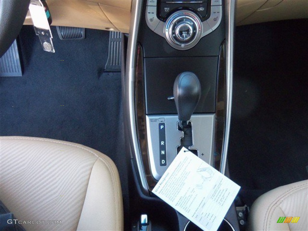 2013 Elantra GLS - Desert Bronze / Beige photo #14