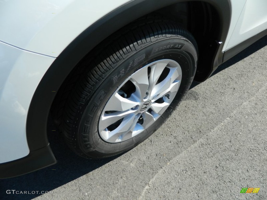 2013 CR-V EX-L AWD - White Diamond Pearl / Beige photo #10