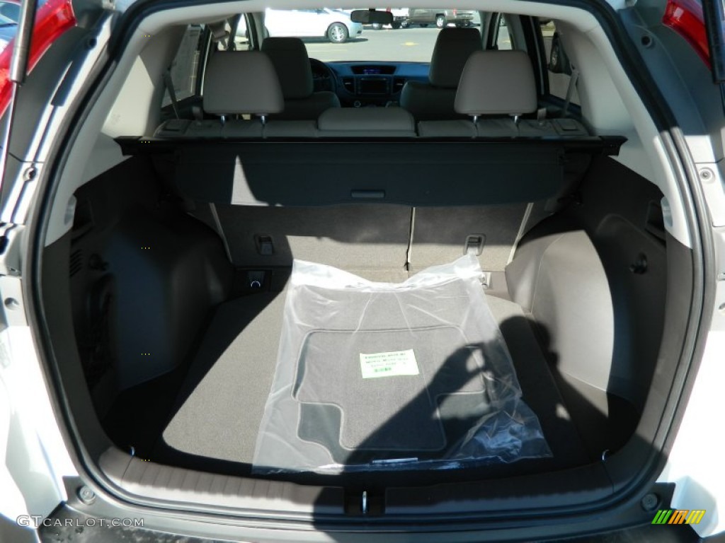 2013 CR-V EX-L AWD - White Diamond Pearl / Beige photo #13