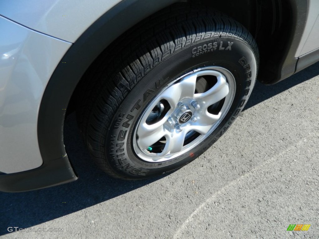 2013 CR-V LX - Alabaster Silver Metallic / Gray photo #10