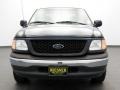 2000 Black Ford F150 XLT Extended Cab  photo #2