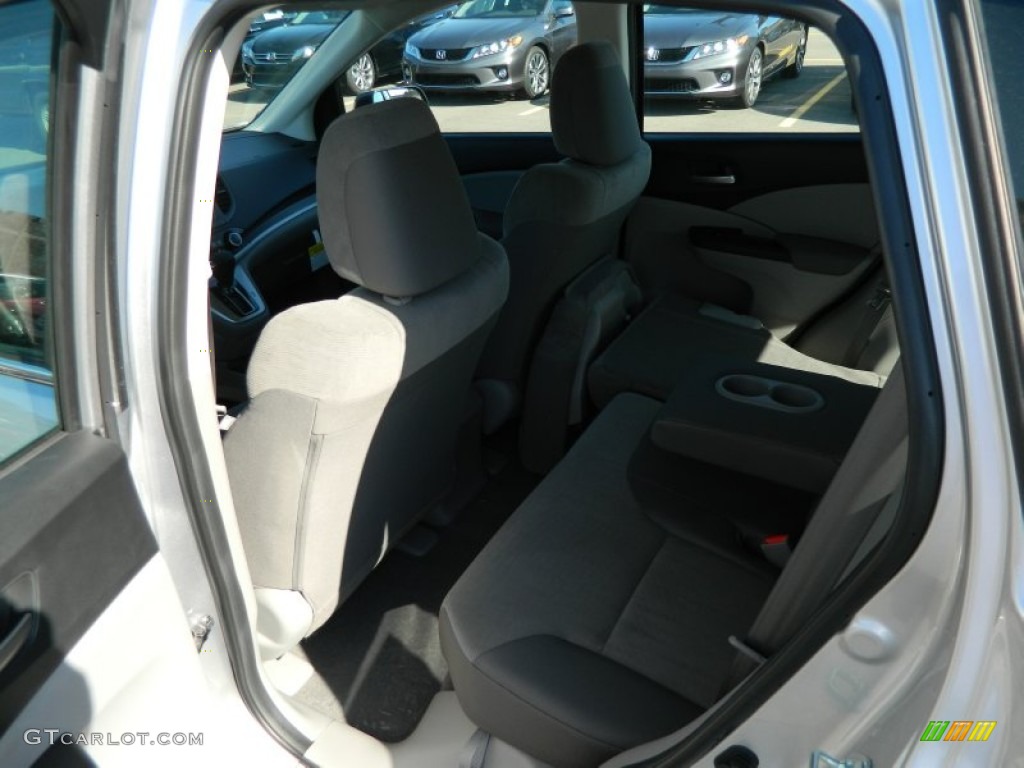 2013 CR-V LX - Alabaster Silver Metallic / Gray photo #12