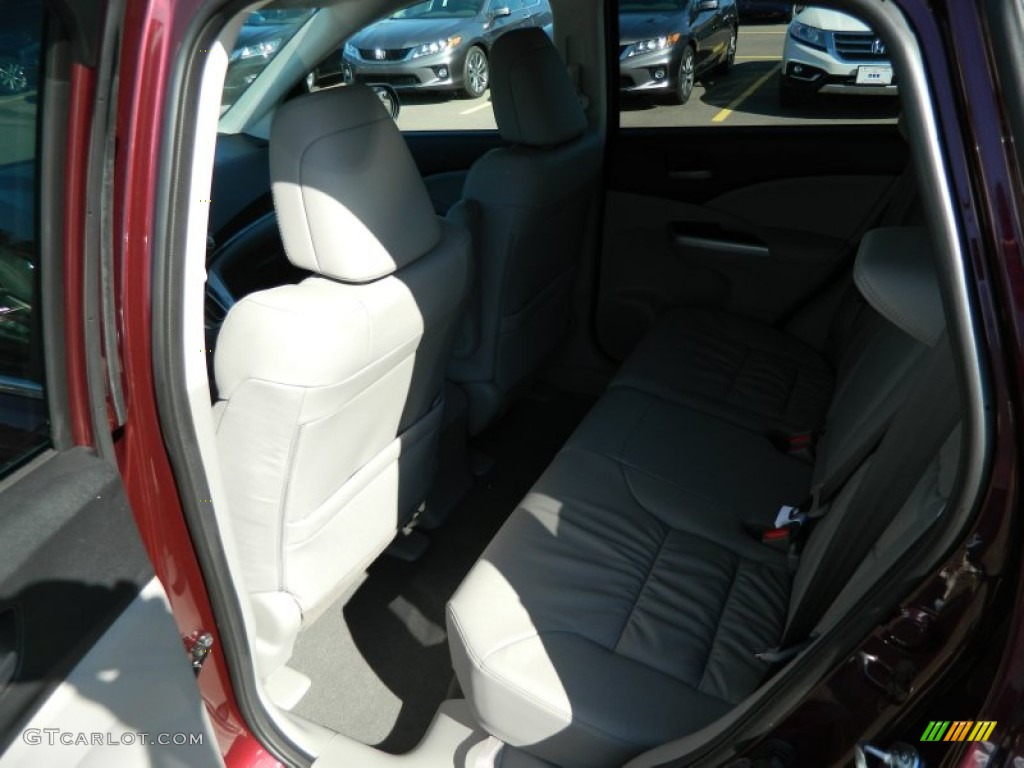 2013 CR-V EX-L - Basque Red Pearl II / Gray photo #12