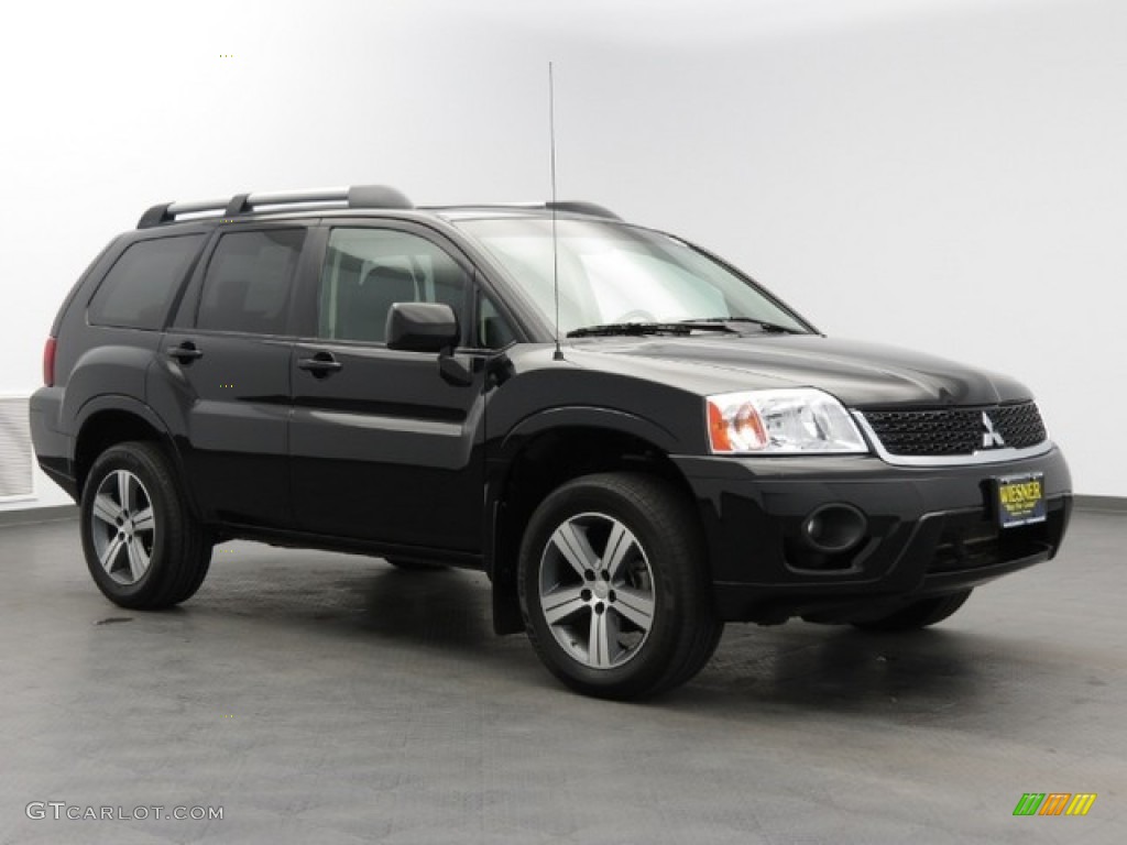 2011 Endeavor SE AWD - Kalapana Black / Black photo #3