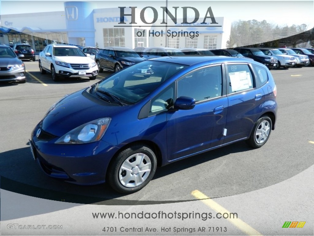 Vortex Blue Pearl Honda Fit