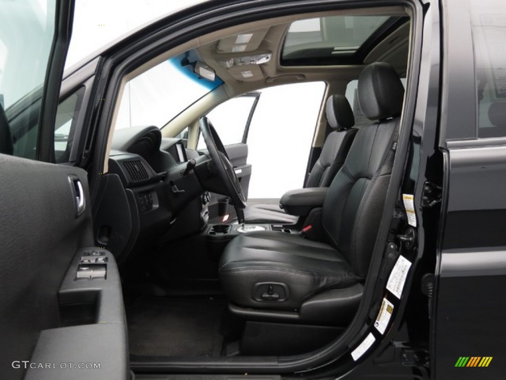 Black Interior 2011 Mitsubishi Endeavor SE AWD Photo #76172408