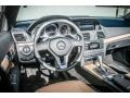 Natural Beige/Black 2013 Mercedes-Benz E 350 Cabriolet Interior Color