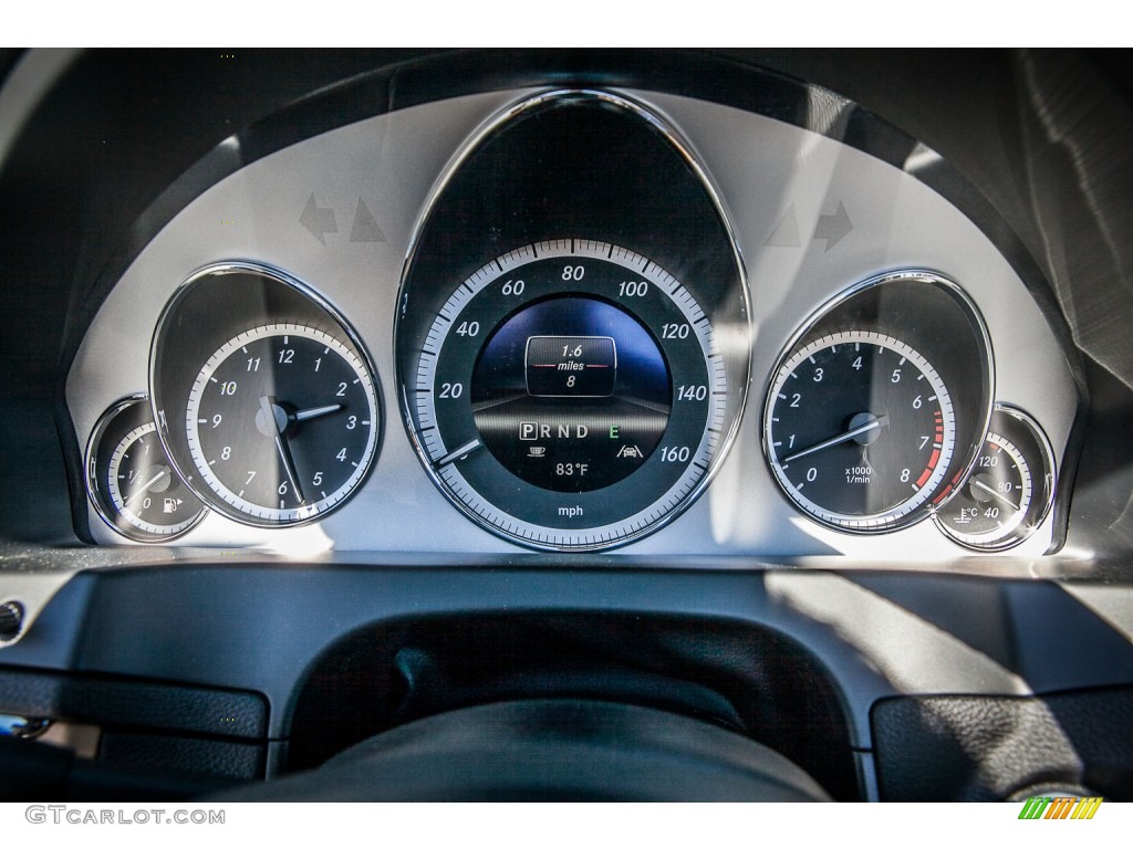 2013 Mercedes-Benz E 350 Cabriolet Gauges Photo #76172672