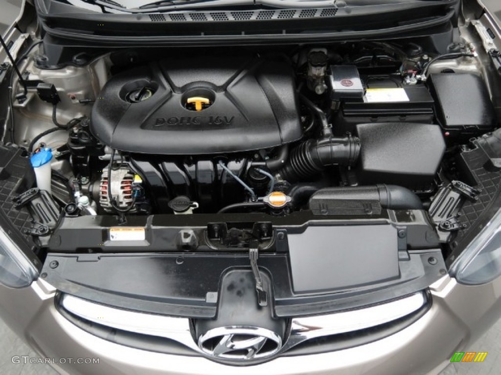 2012 Elantra GLS - Desert Bronze / Beige photo #10