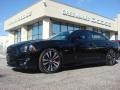 2013 Pitch Black Dodge Charger SRT8  photo #2