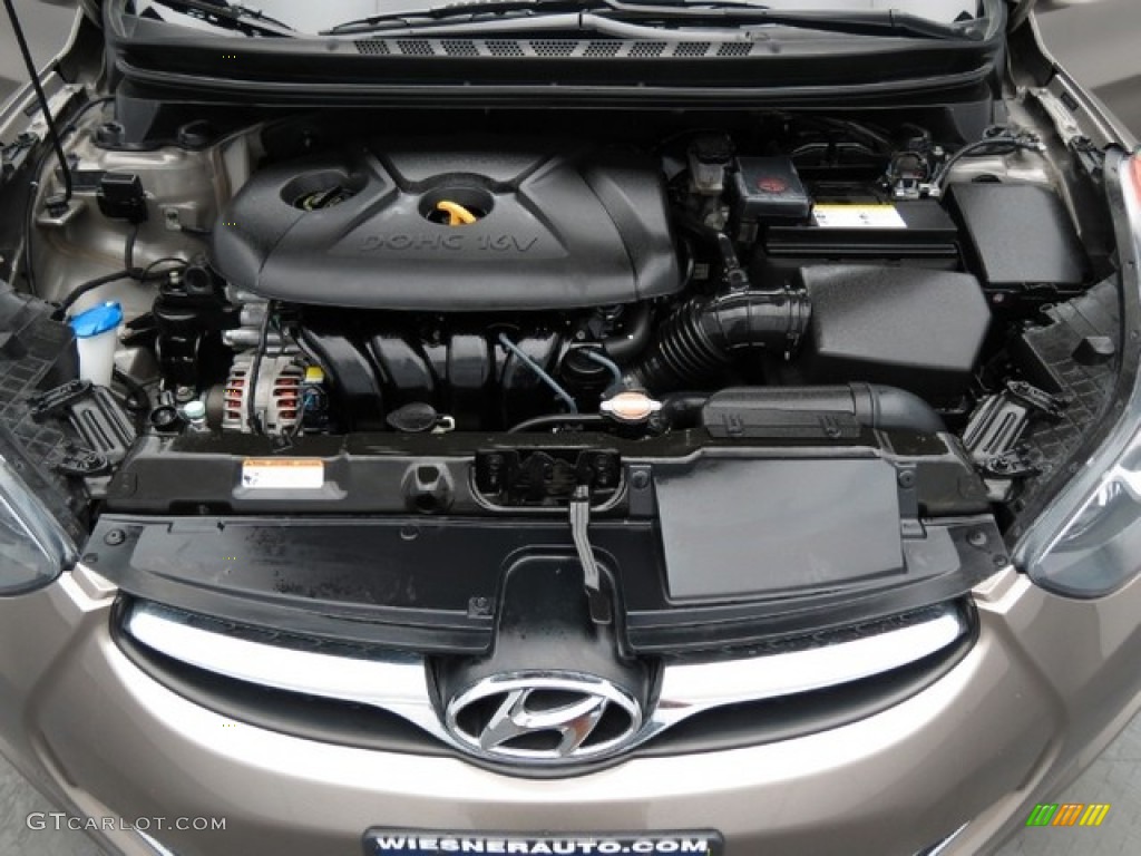 2012 Elantra GLS - Desert Bronze / Beige photo #10