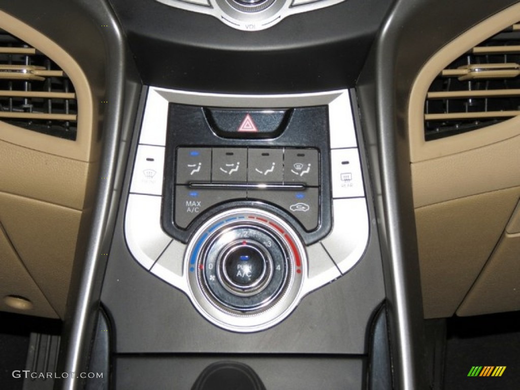 2012 Elantra GLS - Desert Bronze / Beige photo #23