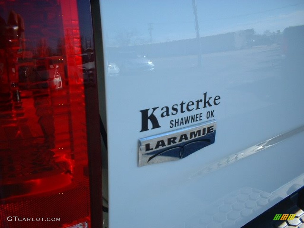 2009 Ram 1500 Laramie Crew Cab - Stone White / Dark Slate Gray photo #6