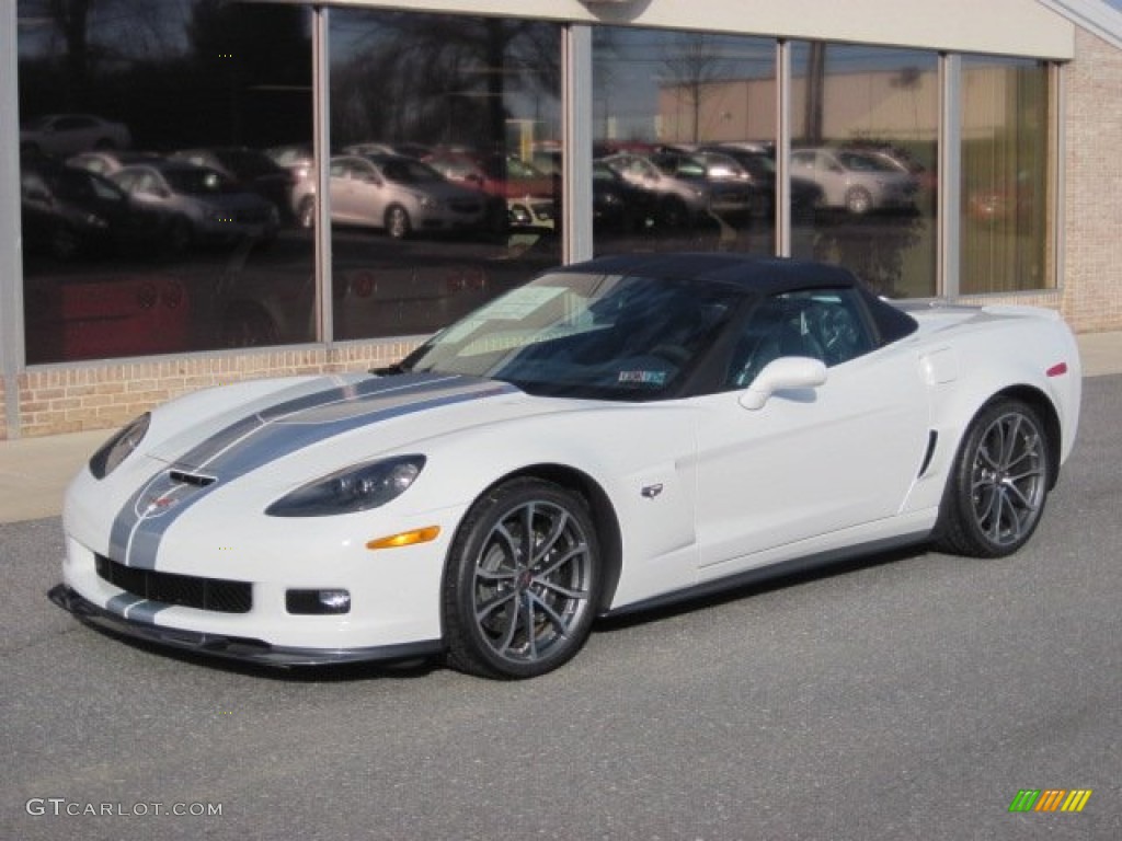Arctic White 2013 Chevrolet Corvette 427 Convertible Collector Edition Exterior Photo #76175390