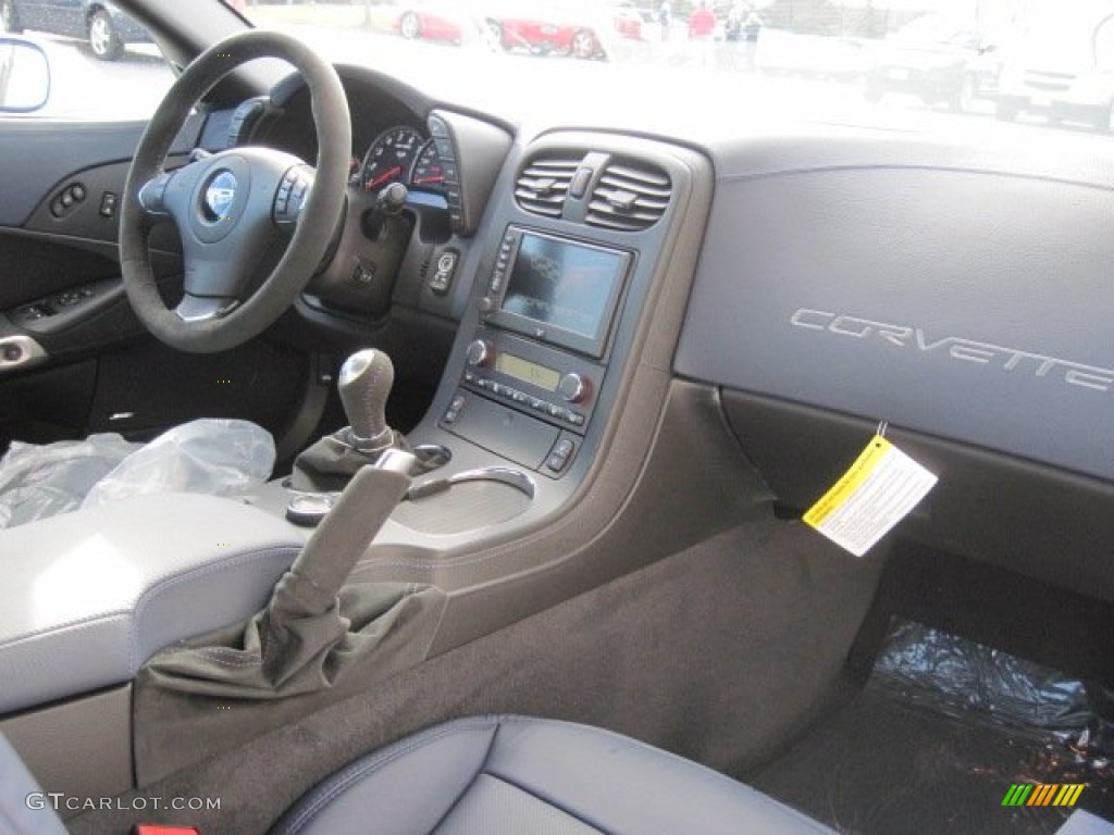2013 Chevrolet Corvette 427 Convertible Collector Edition Diamond Blue/60th Anniversary Design Package Dashboard Photo #76175565