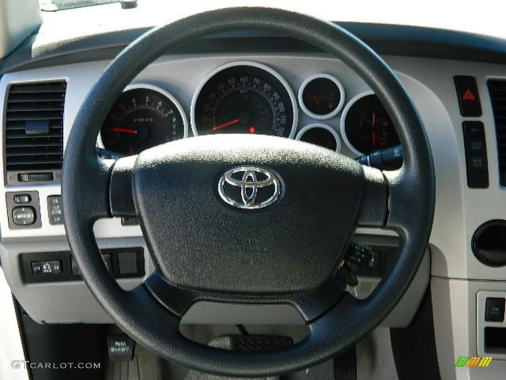 2007 Tundra SR5 CrewMax - Super White / Graphite Gray photo #15