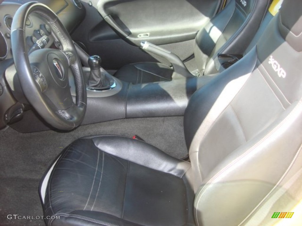 2007 Solstice GXP Roadster - Mean Yellow / Ebony photo #8