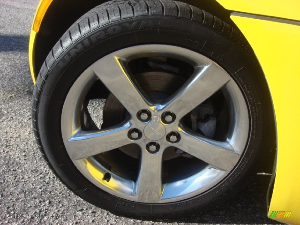 2007 Solstice GXP Roadster - Mean Yellow / Ebony photo #17