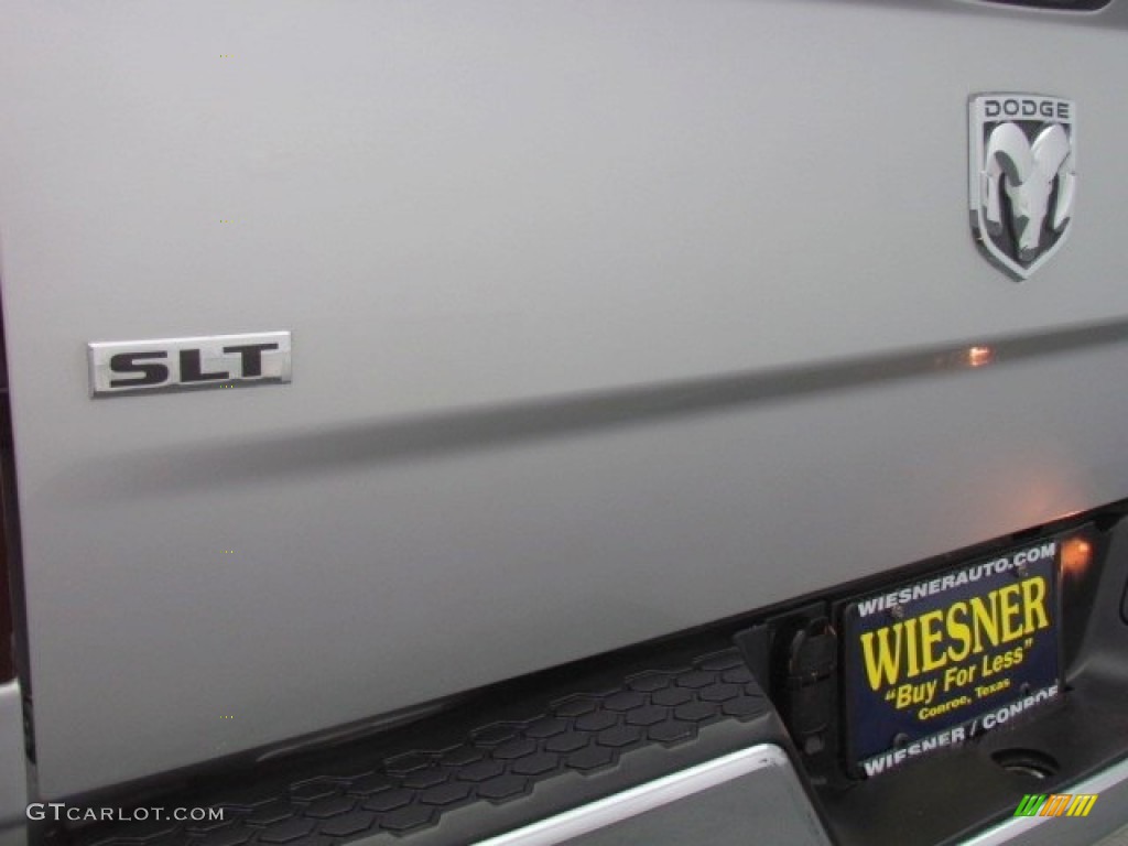 2009 Ram 1500 SLT Quad Cab - Bright Silver Metallic / Dark Slate/Medium Graystone photo #19