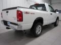 2007 Bright White Dodge Ram 1500 SLT Regular Cab 4x4  photo #2