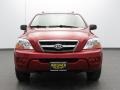 2009 Spicy Red Kia Sorento LX  photo #2