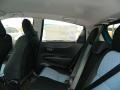 2013 Toyota Yaris Dark Gray Interior Rear Seat Photo