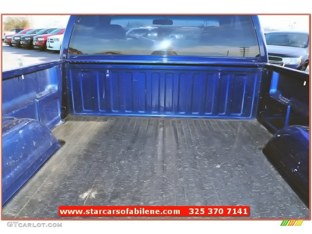 2002 Silverado 1500 Work Truck Regular Cab - Indigo Blue Metallic / Tan photo #6