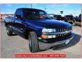 2002 Indigo Blue Metallic Chevrolet Silverado 1500 Work Truck Regular Cab  photo #9